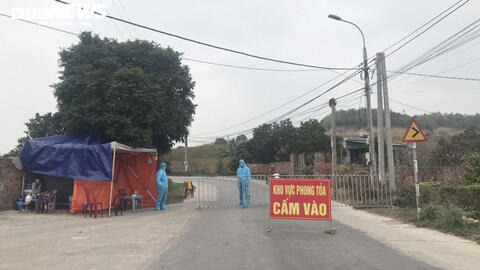 Phong tỏa thêm 11 xã, phường ở thị xã Đông Triều, Quảng Ninh