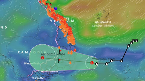 Cảnh báo nguy cơ cao lũ quét, sạt lở tại các tỉnh Trung Bộ mưa lớn từ ngày 7 đến 11/10