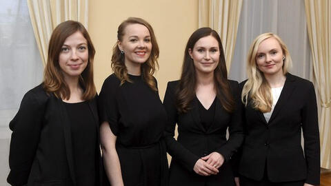 Những nữ tướng trẻ đẹp trong bộ máy chính trị của Phần Lan