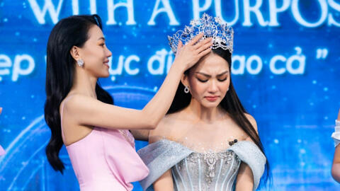 Vương miện của Hoa hậu Mai Phương được đấu giá 3 tỷ đồng