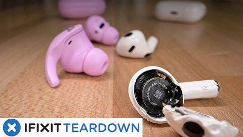 'Mổ bụng' và so sánh linh kiện bên trong AirPods 3 và Beats Fit Pro