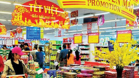 Nhiều siêu thị bắt đầu tung khuyến mãi cho dịp Tết Nguyên đán 2021