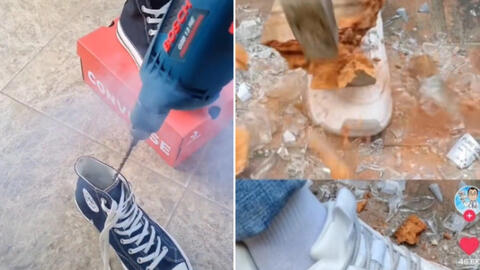 Trào lưu review sản phẩm thời trang bằng cách thô bạo trên TikTok