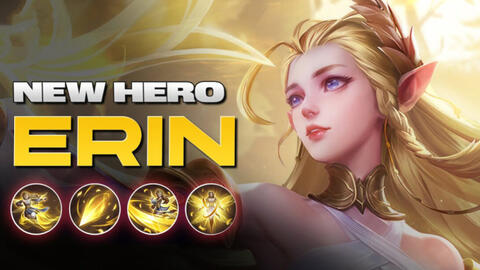 Không ngoài dự đoán, Erin đang khiến cộng đồng Liên Quân phải đau đầu tìm ra lối chơi phù hợp