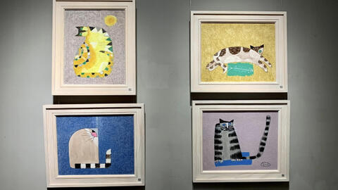 Họa sĩ Tào Linh và triển lãm tranh Tết Quý Mão - Happy Cats