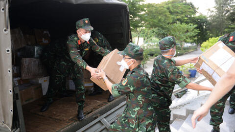 Quân đội sẵn sàng triển khai lực lượng hỗ trợ TP.HCM