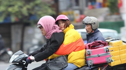 Từ chiều và đêm 8/4 Hà Nội chuyển lạnh