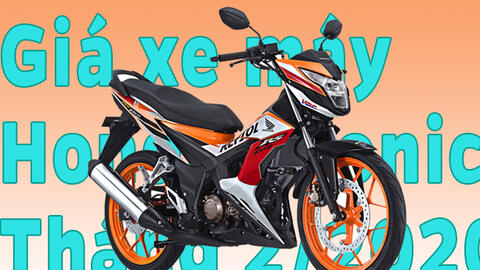 Giá xe máy Honda Sonic 150R tháng 2/2020: Nhiều thay đổi về màu sắc và tem xe