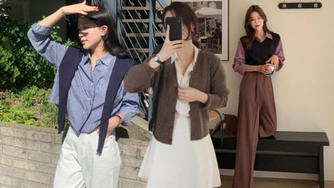 10 cách phối đồ layer với áo sơ mi trẻ trung, sành điệu từ công sở ra phố