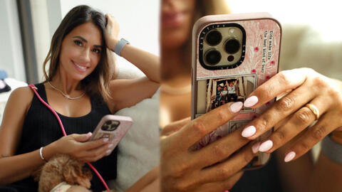 Phát hiện chiếc ốp điện thoại được bà xã Messi sử dụng, nhìn một dòng chữ là đủ biết "người phụ nữ của gia đình"