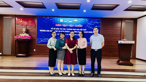 Tập huấn về sở hữu trí tuệ, phương thức thương mại hóa kết quả nghiên cứu khoa học