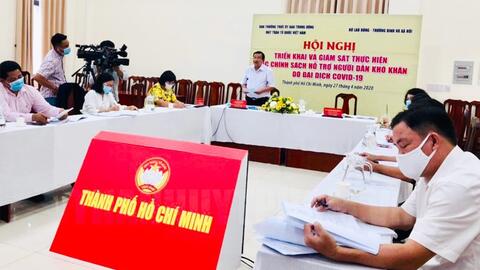 TP.HCM bắt đầu hỗ trợ người khó khăn ảnh hưởng dịch COVID-19