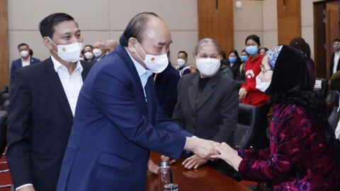 Chủ tịch nước Nguyễn Xuân Phúc: Mọi người dân đều có Tết, không ai bị bỏ lại phía sau