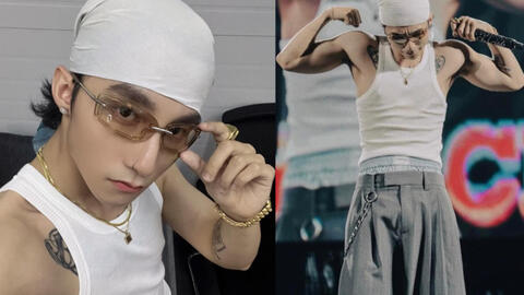 Sơn Tùng tiếp tục lăng xê style quần tụt, tự tin cởi áo khoe cơ bắp cuồn cuộn ngay trên sân khấu