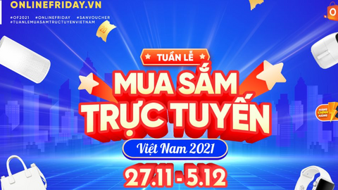 Đợt khuyến mại mua hàng trực tuyến lớn nhất năm diễn ra từ 0h ngày 4/12