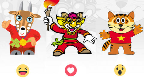 Công bố TOP 3 linh vật SEA Games