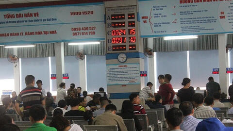 Bắt đầu bán vé tàu tết Nguyên đán Canh Tý 2020