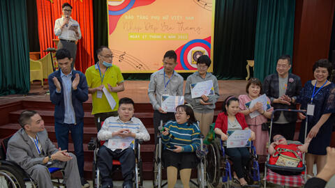 “Nhịp đập yêu thương” – tri ân những đóng góp của người khuyết tật