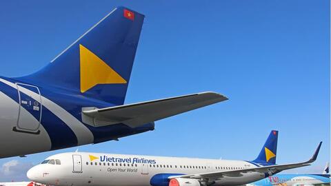 Cận cảnh chiếc máy bay đầu tiên của Vietravel Airlines