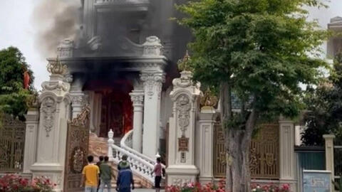 Quảng Ninh: Nữ chủ nhà mắc kẹt trong đám cháy trong biệt thự trăm tỷ đã tử vong