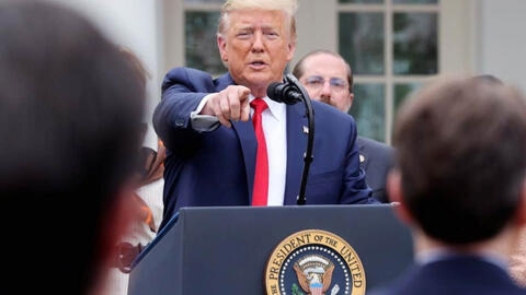 Ông Donald Trump vẫn khẳng định corona liên quan phòng thí nghiệm Vũ Hán