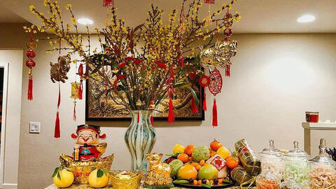 10 cách trang trí nhà đón tài lộc đầu năm