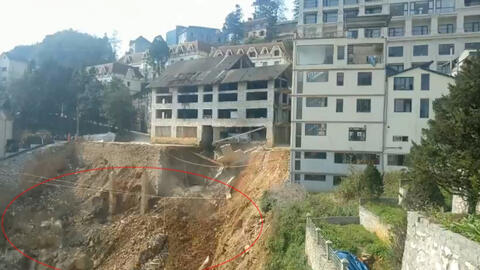 Phó Chủ tịch UBND tỉnh Lào Cai chỉ đạo nóng khắc phục sự cố sạt lở ở Sa Pa