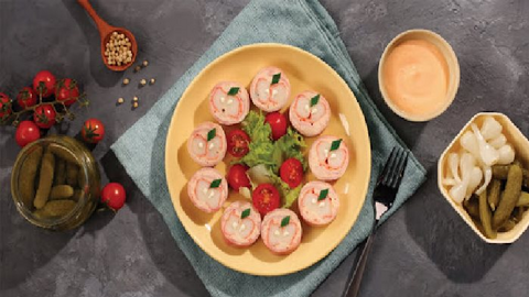 Món ngon mỗi ngày: Jambon cuộn thanh cua