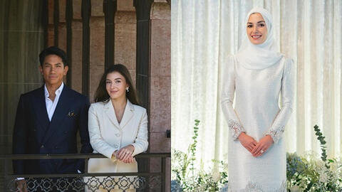Hé lộ hình ảnh cô dâu của Hoàng tử Brunei đẹp dịu dàng trong chiếc váy cưới lấp lánh, khởi đầu đám cưới thế kỷ kéo dài 10 ngày