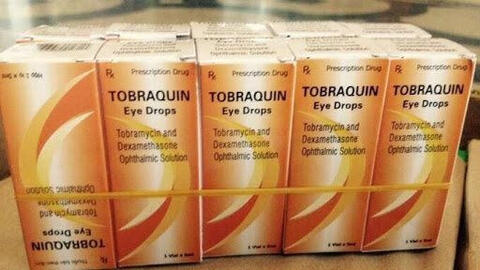 Thu hồi thuốc nhỏ mắt hiệu Tobraquin do không đạt tiêu chuẩn chất lượng