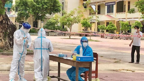 Quảng Ngãi xuất hiện một chùm ca bệnh trong cộng đồng