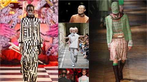 Sởn da gà với thời trang kinh dị trên sàn diễn thời trang thế giới