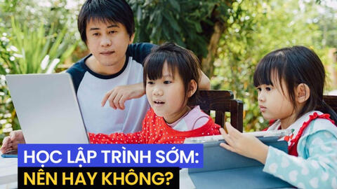 Xôn xao vụ 1 giảng viên bóc mẽ: "Trẻ con sao học lập trình nổi? Mấy khoá lập trình cho trẻ em chỉ là cho trẻ chơi 1 cái game"!
