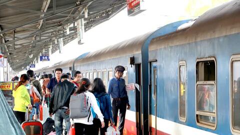 Đường sắt tăng chuyến trong dịp lễ 2/9