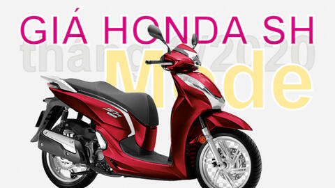 Giá xe máy Honda SH Mode tháng 2/2020: Giảm nhẹ tại các đại lý