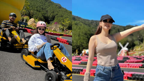 Minh Hằng khoe ảnh du lịch bên ông xã doanh nhân, vóc dáng mẹ bỉm hậu giảm cân gây bất ngờ