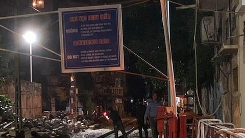 Tai nạn đường sắt, một người tử vong gần tụ điểm cà phê đường tàu cũ