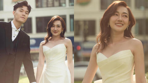 Cặp đôi Vbiz tung ảnh cưới trước thềm lễ ăn hỏi quy tụ dàn sao, nhan sắc cô dâu hậu sửa mũi gây chú ý