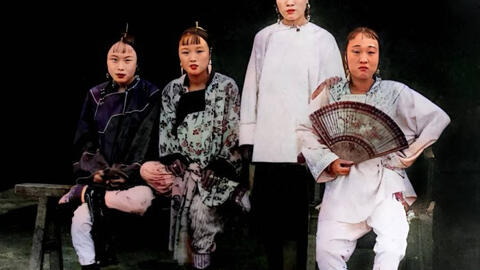 Loạt ảnh màu thời nhà Thanh: Thái giám của Từ Hi Thái hậu làm việc không thể ngờ tới