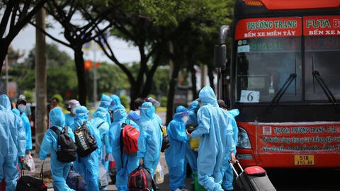 TP.HCM đón người lao động từ các tỉnh trở lại làm việc từ ngày 1/10