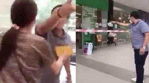 Xác minh clip người đàn ông xưng 'ban chỉ đạo quận 7' chửi bới ở siêu thị