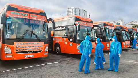 Người dân tại 'vùng xanh' ở TP.HCM đăng ký về quê bằng cách nào?