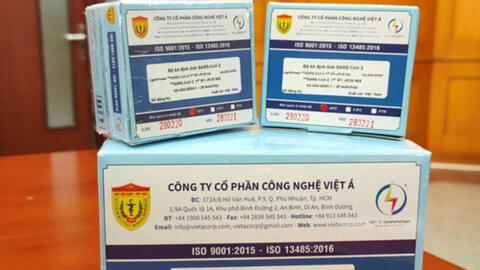 Quy trình cấp phép "thần tốc" kit test của Công ty Việt Á