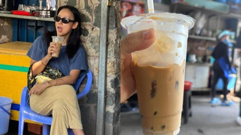 Lee Hyori khám phá Việt Nam trước giờ diễn, mê mẩn cafe sữa đá tại quán cóc bình dị