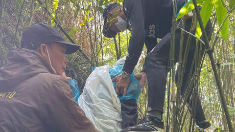 Người phụ nữ được cứu sống sau 7 ngày rơi xuống vực ở Yên Tử