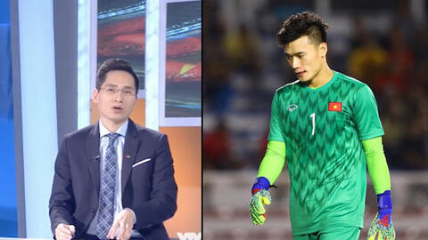 BTV xin lỗi thủ môn Bùi Tiến Dũng trên sóng truyền hình