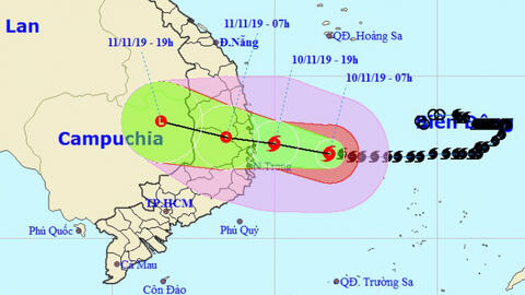 Những cơn bão khủng khiếp từng đổ bộ vào Việt Nam