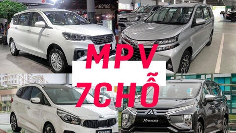 Phân khúc ô tô MPV 7 chỗ:  Nên chọn Xpander, Rondo, Avanza hay Ertiga?