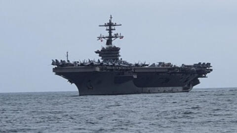 Tàu sân bay USS Theodore Roosevelt của Mỹ cập bến Đà Nẵng