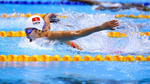 Kình ngư Ánh Viên giành 14 HCV tại giải vô địch quốc gia